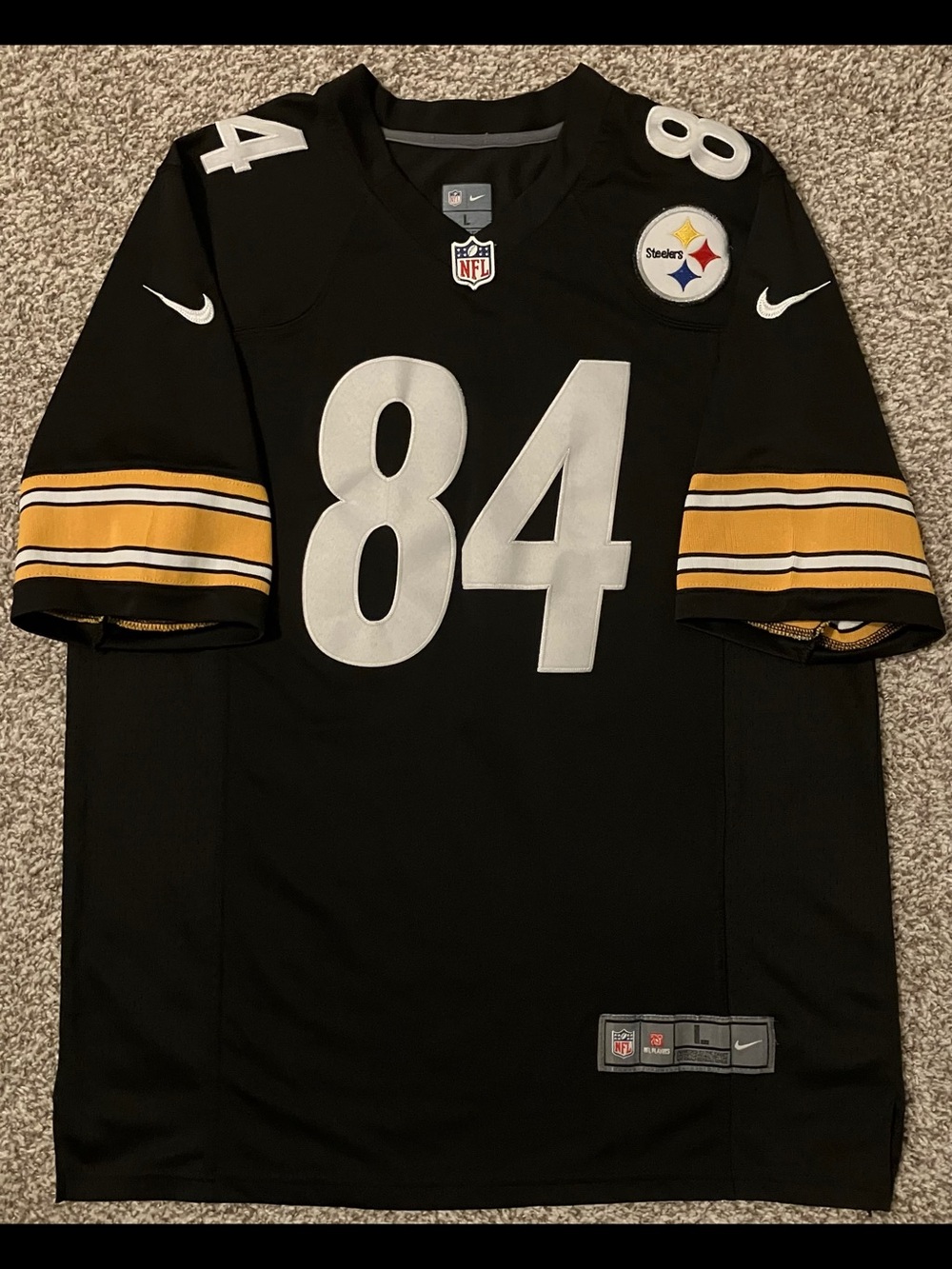 Antonio Brown Pittsburgh Steelers Nike On Field Stitched NFL Jersey Large